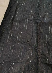 Black Sequin Kurti Designer