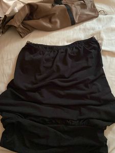 vintage black tube top