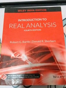 INTRODUCTION TO REAL ANALYSIS