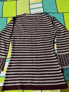 Striped Knit Sweater