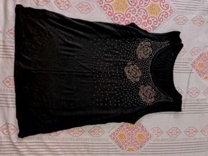 Black Sleeveless Top
