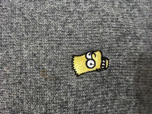 Simpson Sweater Charcoal Colour