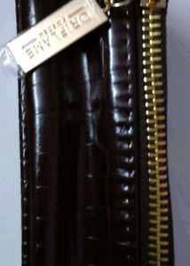 Crocodile Print Pouch