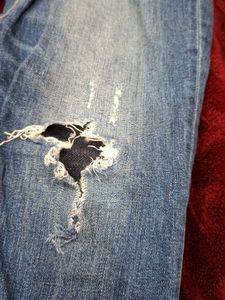 Ripped Denim Jeans