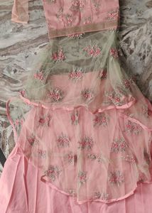 Trendy Beautiful Princess Updowm Dress With Skirt