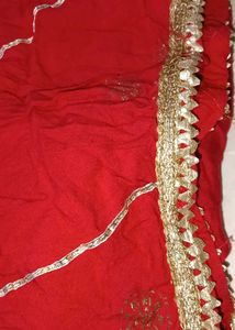 red gharara suit new