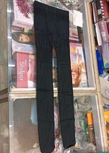 Plain Stockings Black Colour Fully Stretchable