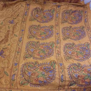 Kantha Work Saree Comes On Garden Silk Preloved Saree Fresh Condition