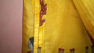 Beautiful Yellow 💛 Saree