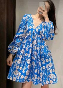Blue 💙 Flared Dress