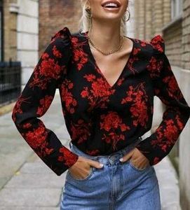 Shein Floral Top