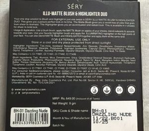 Sery Blush &amp; Highlighter Duo