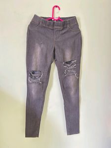 Ripped High Waisted Jeans