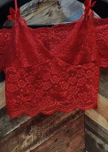 Sexy Red Hot Lingerie// Fit From 34 Bust Till 38