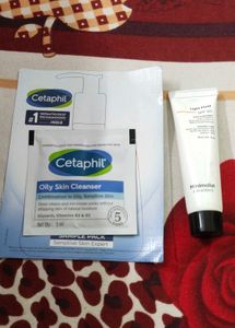 Cetaphil Cleanser & Minimalist Sunscreen