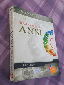 PROGRAMMING IN C BY E BALAGURUSAMY