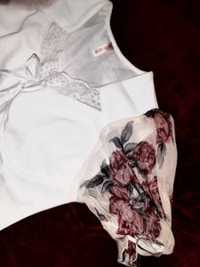Floral Corset Top