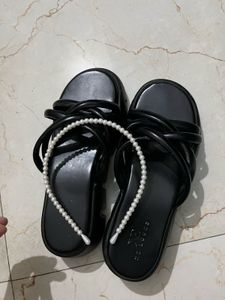 Black Platform Sandals