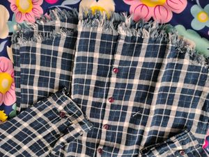 Women Navy Blue Shirt