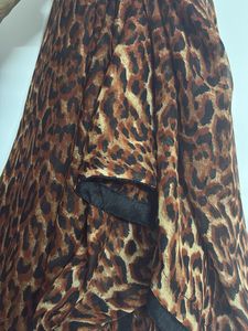 Leopard Print Maxi Skirt