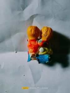 Plastic/Rubber Couple Statue