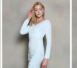 Stylish Blue Bodycon Dress