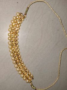 Pearl &amp; Gold Necklace