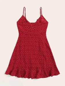 Fabrange heart print mini cami dress