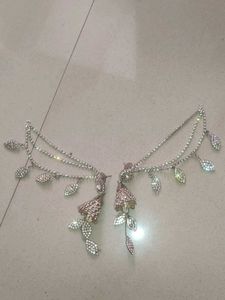 Earings With Chain Perfect For Wedding
