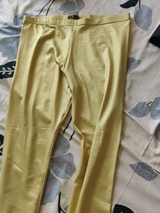 Golden Yellow Leggings For Sale