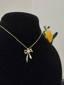Cute Bow Pendant Necklace