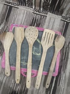 Wooden Cooking Utensil Set