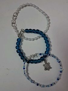 deep sea soul bracelet set 🌊🐚🐳🧿