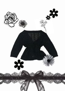 Gothic Black Shrug