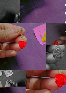 Combo Of Two Flowers Earrings