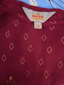 Red Kurti By Anouk