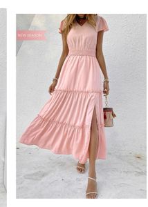 Slit Maxi Dress