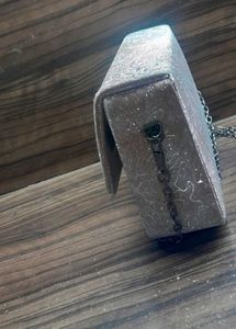 Golden And Silver Mixed Clutch