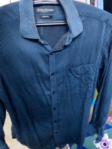 Striped Blue Shirt