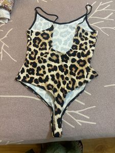 Leopard Print Bodysuit