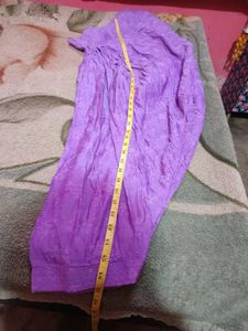Elegant lavender  stone beads punjabi Suit patiyal
