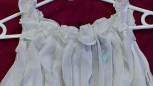 Ruffle Sleevless Cute Party Top