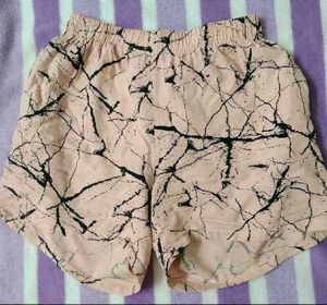 Abstract Print Shorts