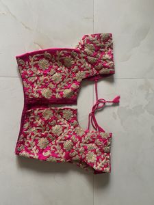 Pink Embroidered Lehenga Choli