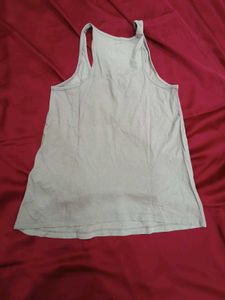 Tank Top &amp; Striped Pajama Set