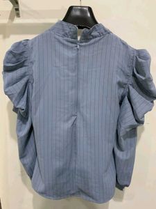 Fluffy Sleeve Top For Girls New!!