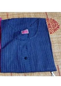 Striped Blue Kurta