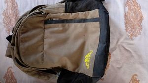 Adidas Backpack - Tan & Black