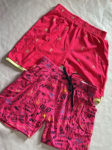 Pink Patterned Shorts - 2 Pack