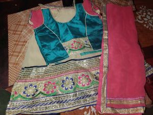 Embroidered Lehenga Choli Set